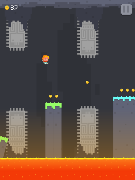 Screenshot #6 pour Pixel Run 2D - Lava Tomb