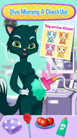 Game screenshot My Newborn Kitty Mommy Cat Pregnancy - Kids Games hack