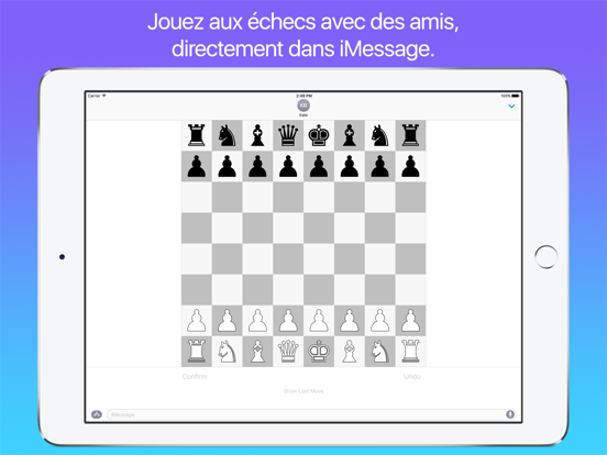 Screenshot #4 pour Chess42 - Échecs pour iMessage