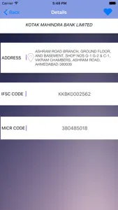 INDIA IFSC CODE screenshot #2 for iPhone