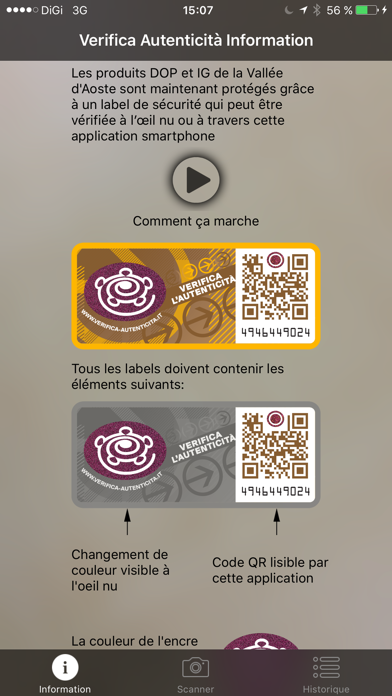 Screenshot #2 pour Verifica Autenticità
