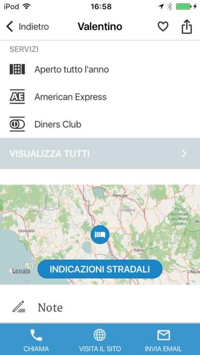 Screenshot of Italia – Alberghi Touring 20164