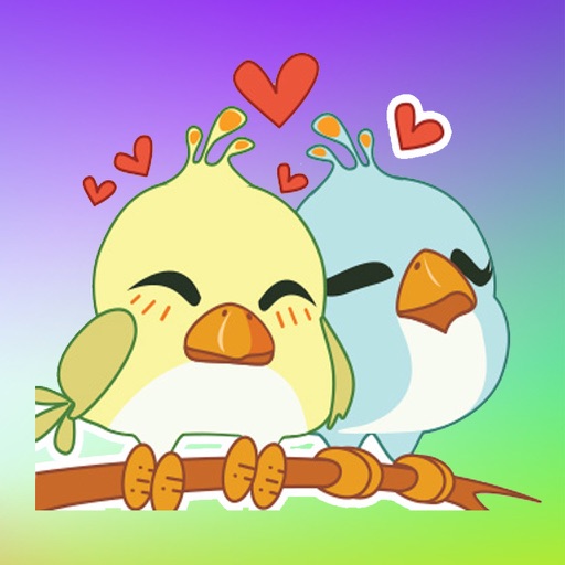 Silly Bird Sticker icon