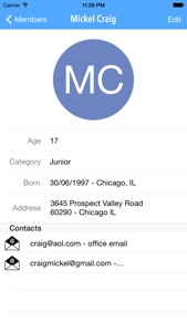 Club Administrator: Run your association screenshot #4 for iPhone