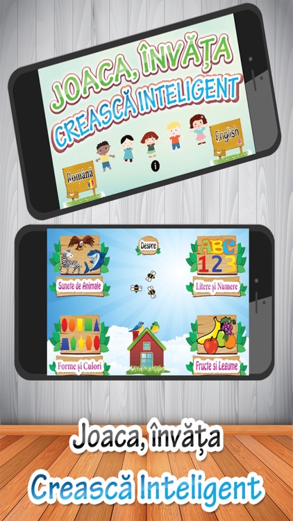Copii joc de învățare - Română - Romanian abc