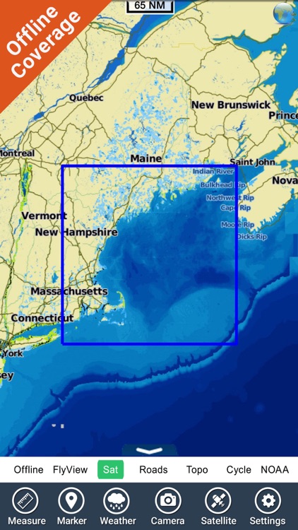 Rhode Island to Maine HD - GPS Map Navigator screenshot-4