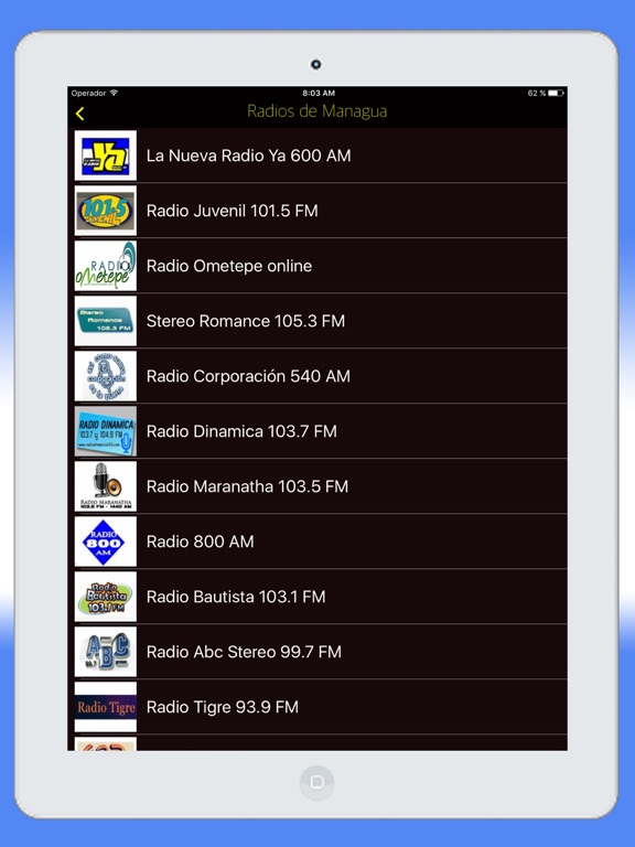 Screenshot #4 pour Radios Nicaragua - Emisoras de Radio en Vivo FM AM