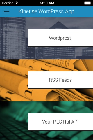 Kinetise WordPress App screenshot 2