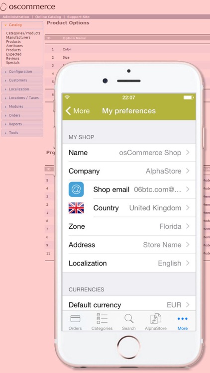 Store Admin for osCommerce Shop screenshot-3