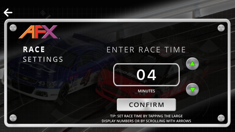 AFX Racing Pit Stop Holographic Slot Car Theater