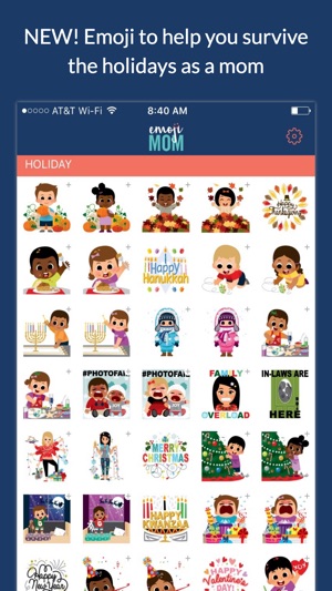 EmojiMom - An Emoji App for the Modern Mom(圖1)-速報App