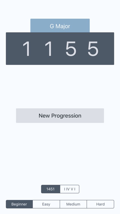 Key Degrees - Chord Progression Training