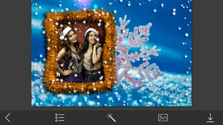 Christmas Special HD Photo Frame - Frame editor