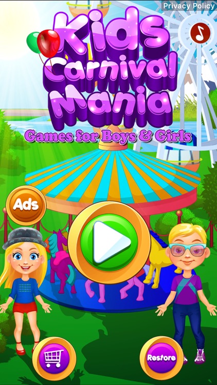 Kids Carnival Mania - Games for Boys & Girls
