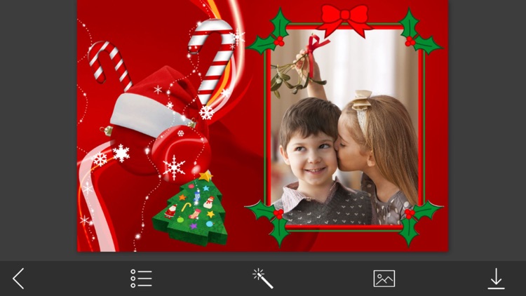 Xmas Special HD Photo Frame - Frame Booth