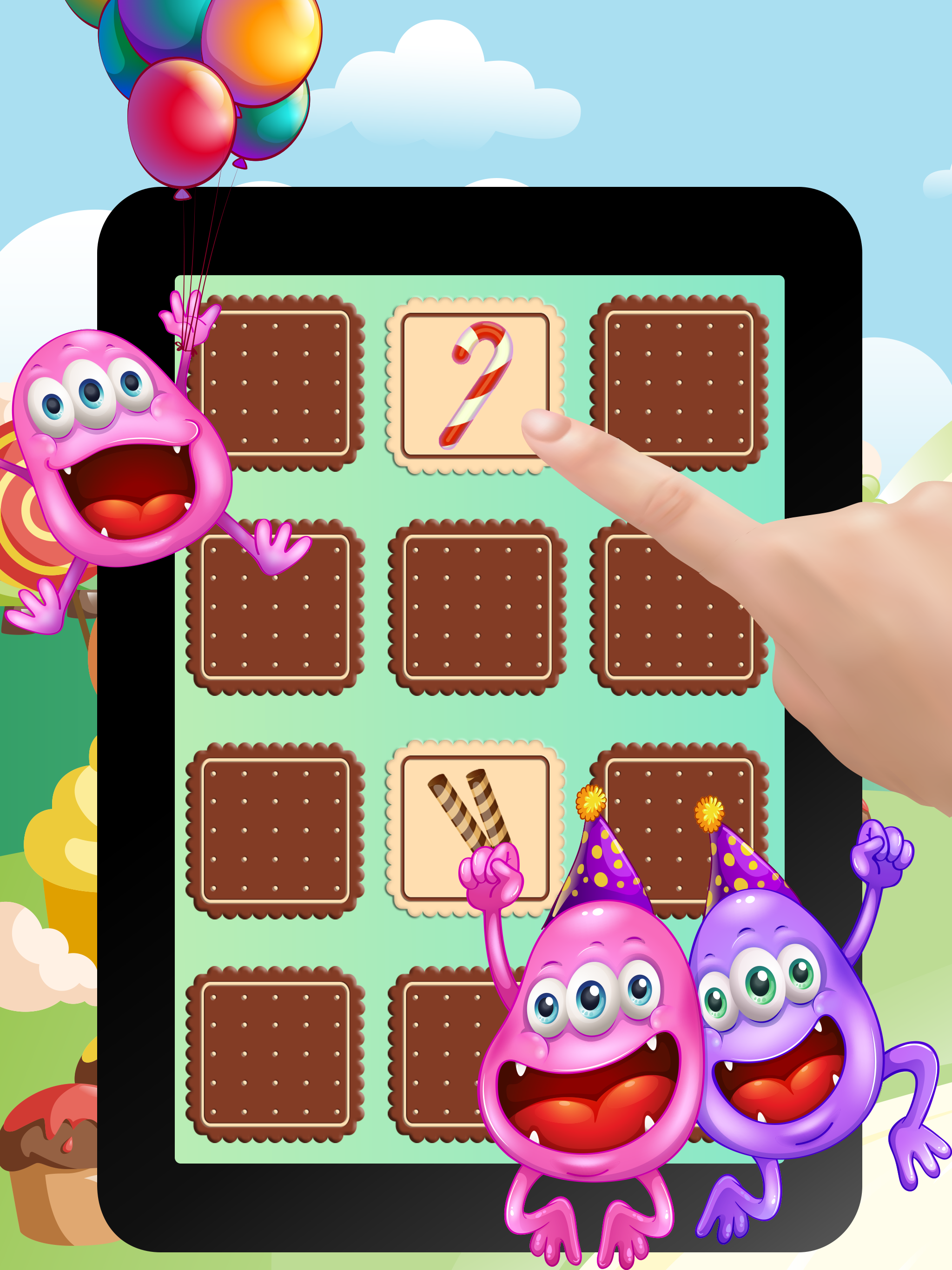 Candies Memory Game