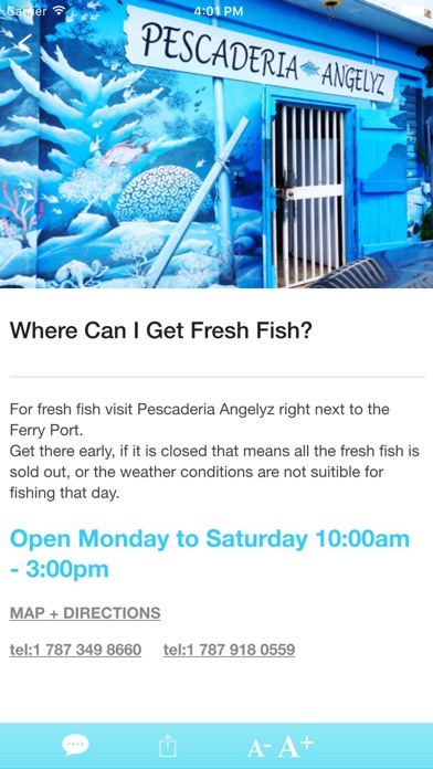 Vieques iPhone screenshot 1 - Travel app