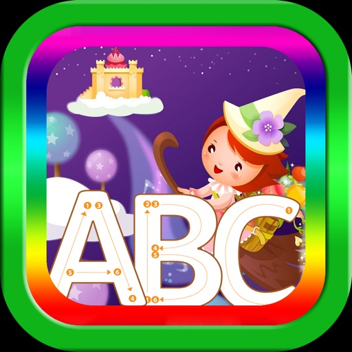 ABC English alphabet tracing decals family game Icon