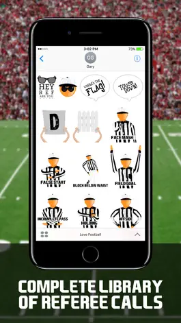 Game screenshot Love Football Stickers apk