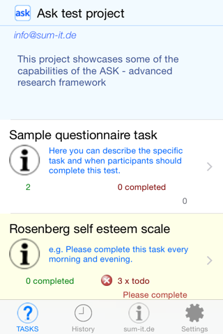 ask - advanced research screenshot 2