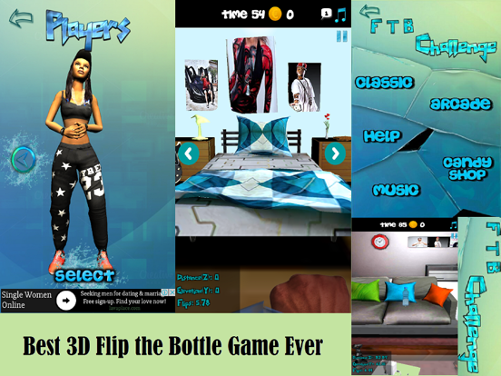 Screenshot #4 pour FTB Challenge 3D - Bottle Flip