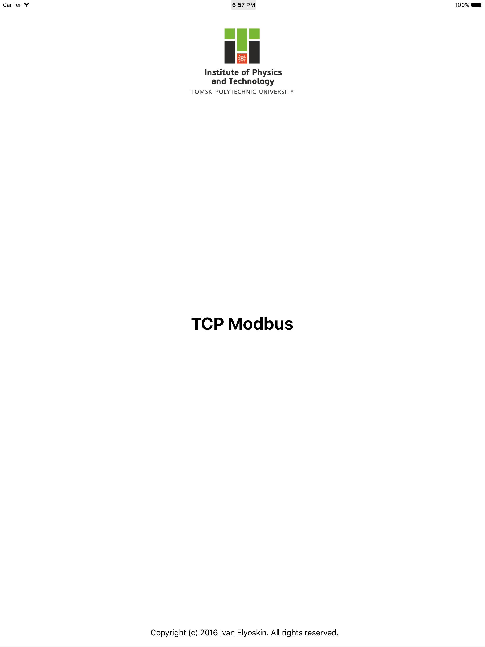 TCP ModBus