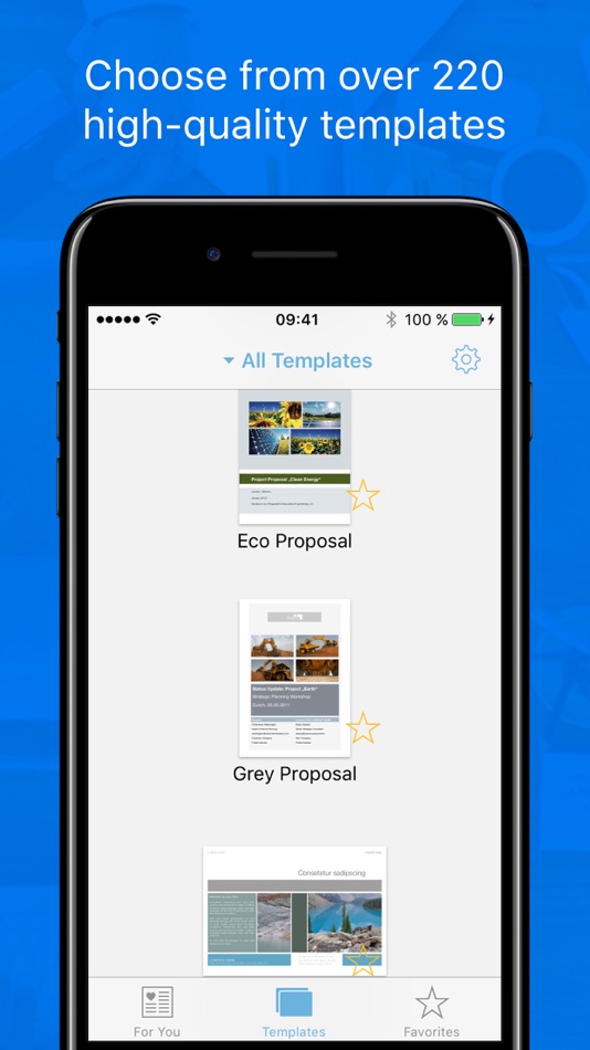Templates for Word Pro - 4.0 - (iOS)