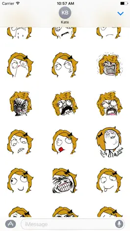 Game screenshot Meme Faces - Stickers for iMessage hack