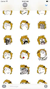 Meme Faces - Stickers for iMessage screenshot #3 for iPhone