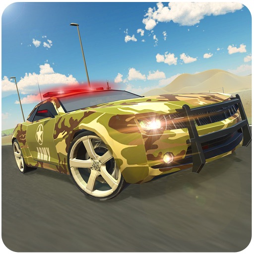 Army Car Driving -Torque Burnout & Cop Chase Smash Icon