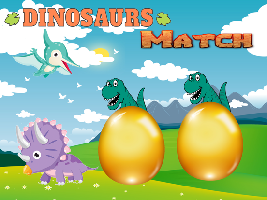 Screenshot #4 pour Dinosaur image animaux appariement jeux de reflexi