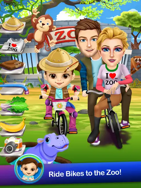 My Dina Kids Dress-Up Salon Food Games Free!