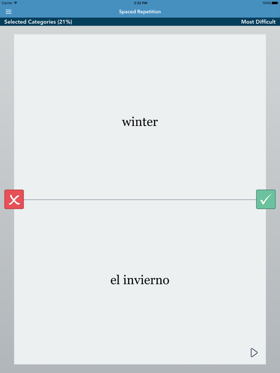 Screenshot #6 pour Spanish Essentials