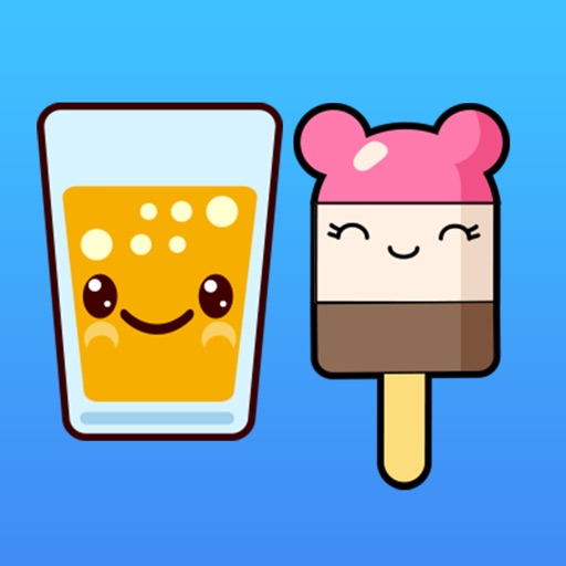 Kawaii Food Emoji Keyboard & Sticker Packs Icon