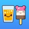 Cute Kawaii Food Stickers