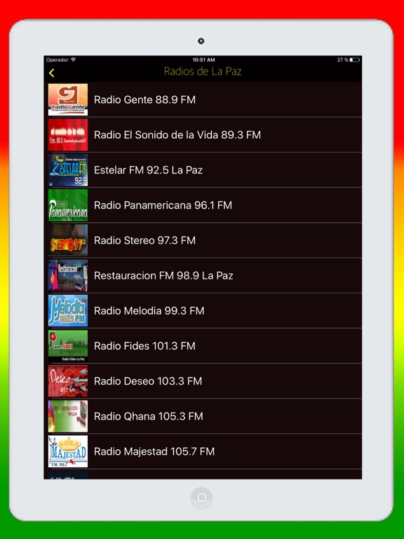 Screenshot #4 pour Radios Bolivia - Emisoras de Radio Online FM & AM