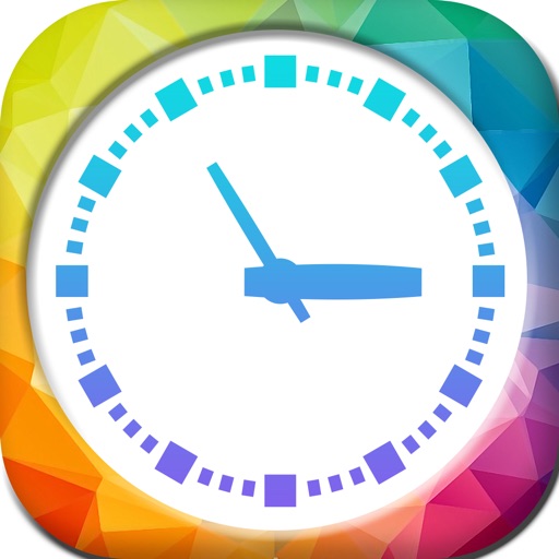 Alarm Clock Colorful Wallpapers Maker Pro icon