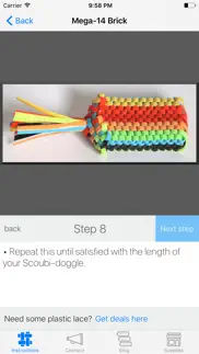 scoubi-doggle: boondoggle, scoubidou, gimp, lace iphone screenshot 3