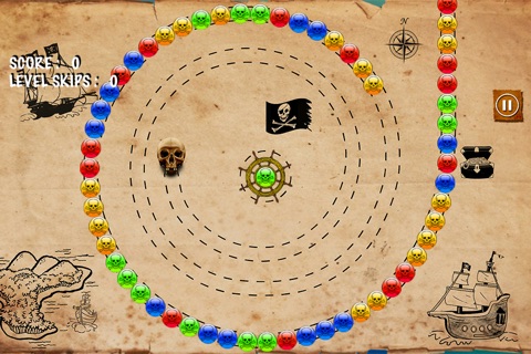 Amazing Pirate Bubble Match Pro - best marble shooting game screenshot 3