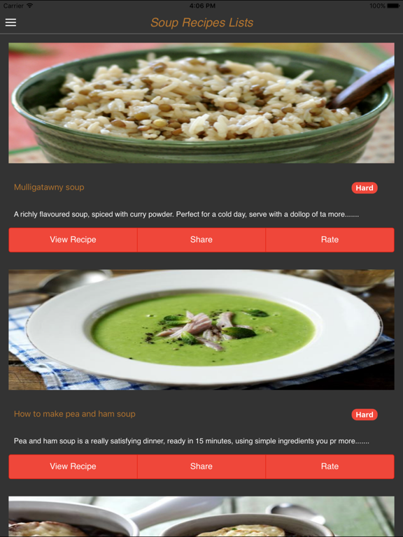 Screenshot #4 pour Best Soup Recipes +50
