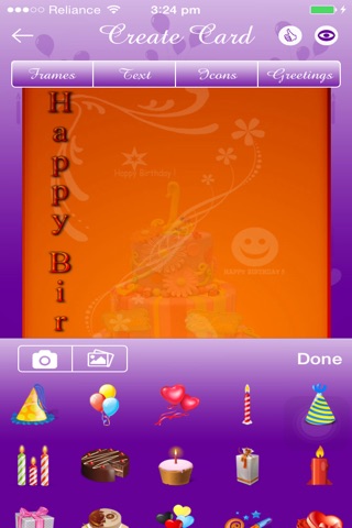 Birthday Cards Maker - Birthday SMS screenshot 4