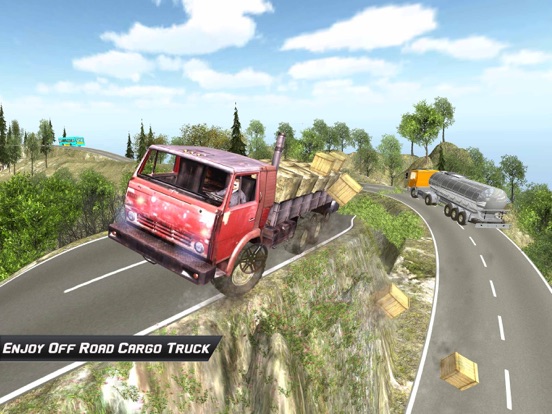 Offroad Cargo Truck Hill Drive