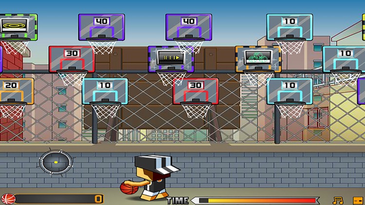 Block Basketball 3D - Street Basket Hoops