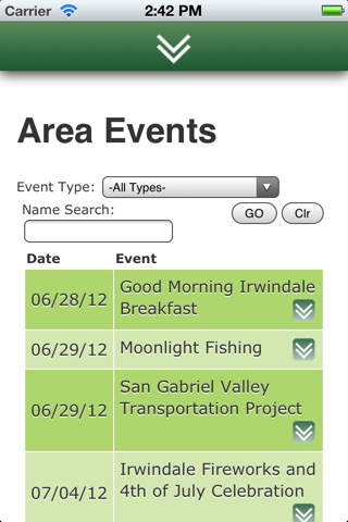 Irwindale Chamber of Commerce Mobile screenshot 4