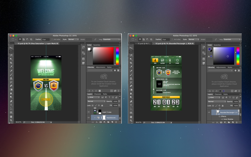 Football Match Design thumbnail 1