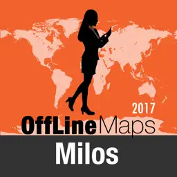 Milos Offline Map and Travel Trip Guide app icon