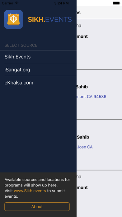 Sikh Events screenshot 2