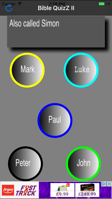 Screenshot #1 pour My Bible QuizZ