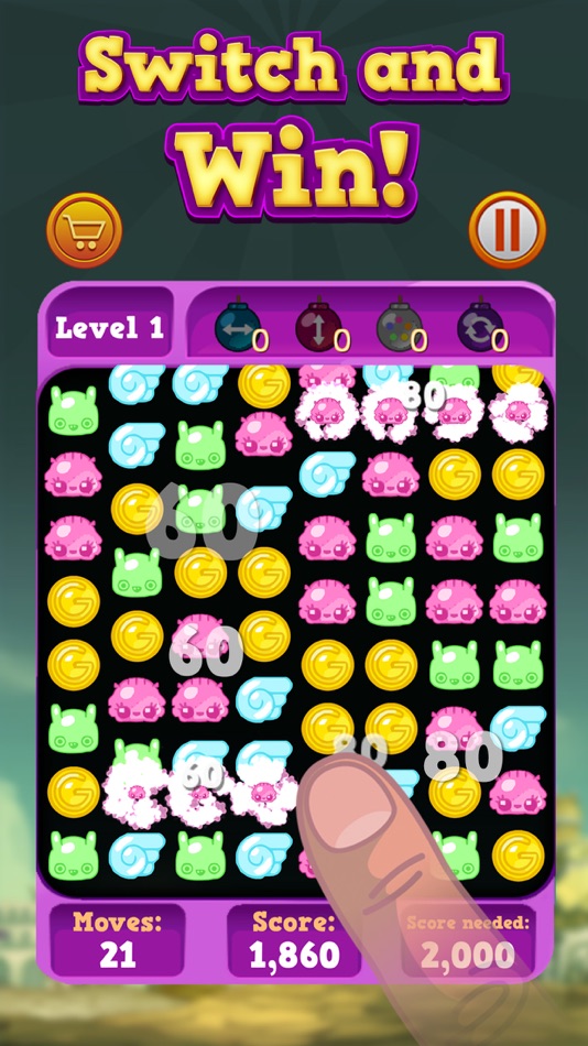 #3. Gaia Switchem (iOS) 由: Gaia Interactive Inc.