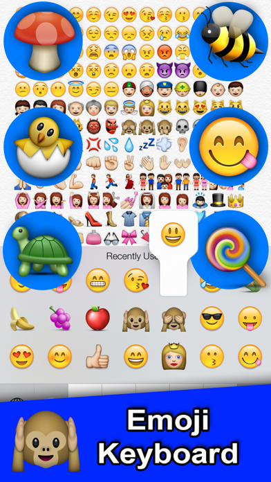Emoji 3 FREE - Color Messages - New Emojis Emojis Sticker for SMS, Facebook, Twitterのおすすめ画像1